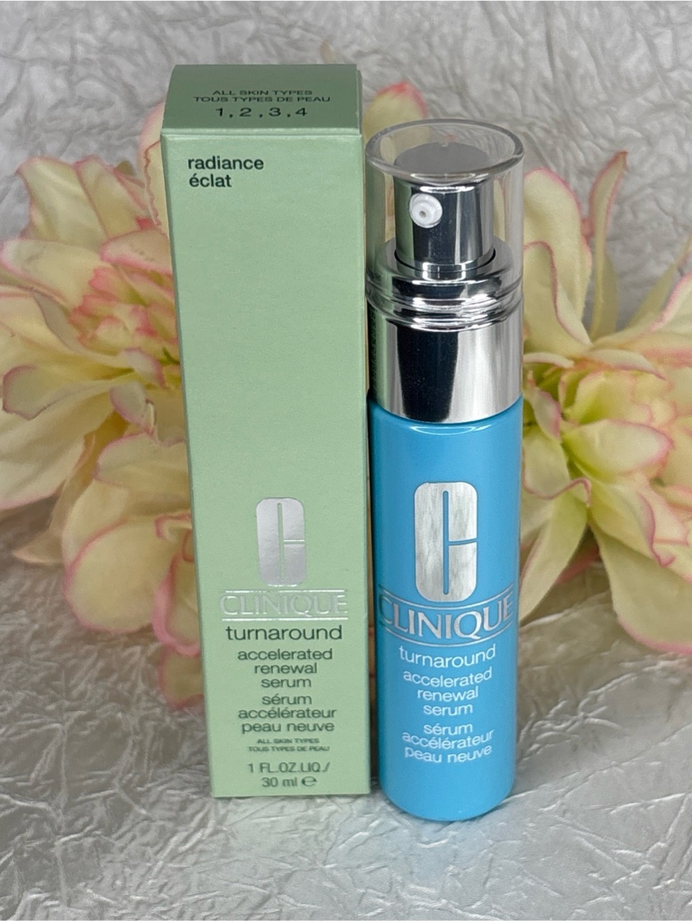 Clinique Turnaround Accelerated Renewal Serum 1.0 oz/30 ml ~ Full Size NIB